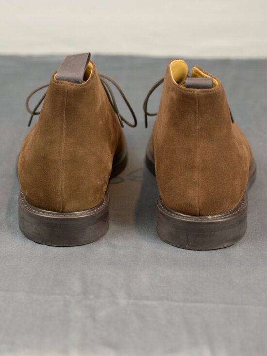 Charles Tyrwhitt Brown Suede Chukka Boots Size UK 11/46 US 12/12.5 main image 5